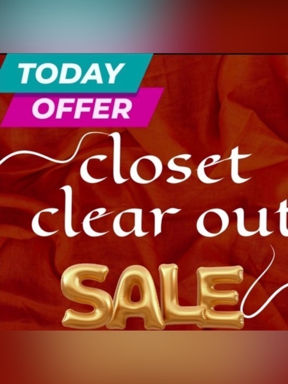 Closet Clear Out 💕⛵️💕